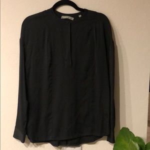 Vince Black Silk Blouse 4